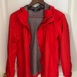 The North Face Boy’s Vibrant Red Windbreaker